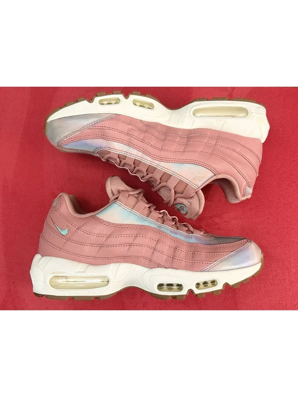 Nike Women’s Air Max 95 SE Red Stardust 918413-600 size 10 MINT CONDITION /WOB